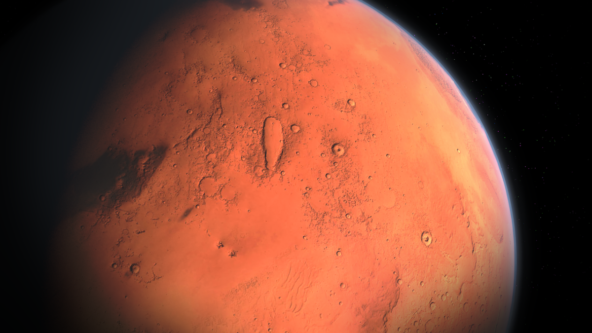 Simulazione di un viaggio verso il pianeta rosso