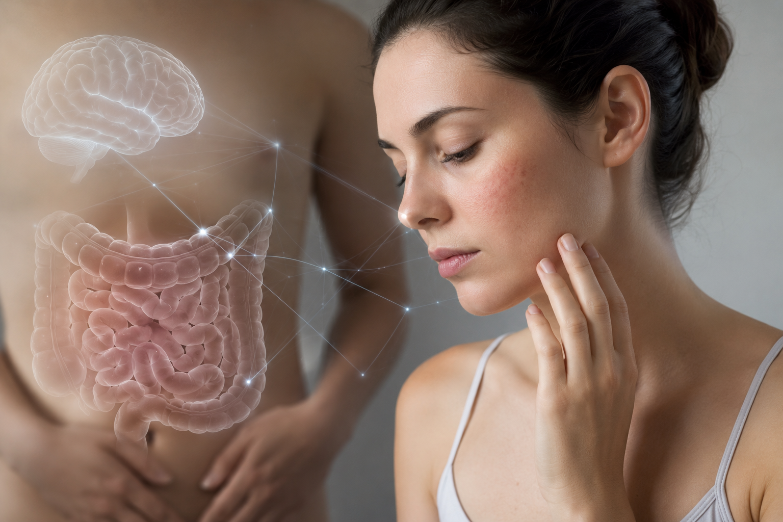 Stress, infiammazione e microbiota: la rete nascosta che unisce mente, intestino e pelle